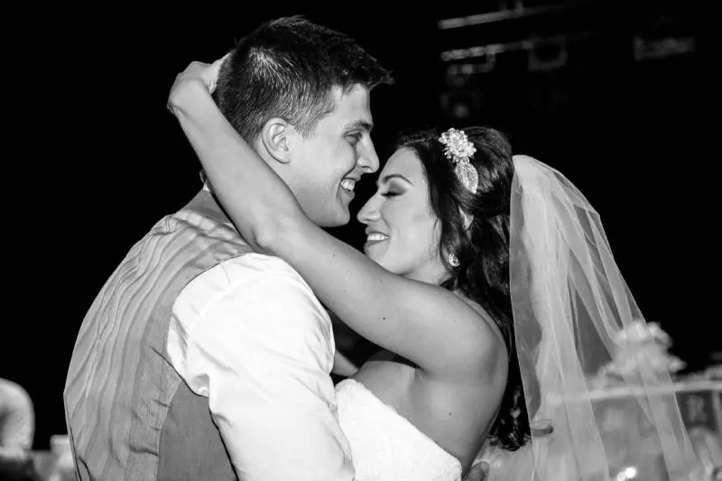 Newlywed couples first dance in Monterey Ca. Wedding Weddings