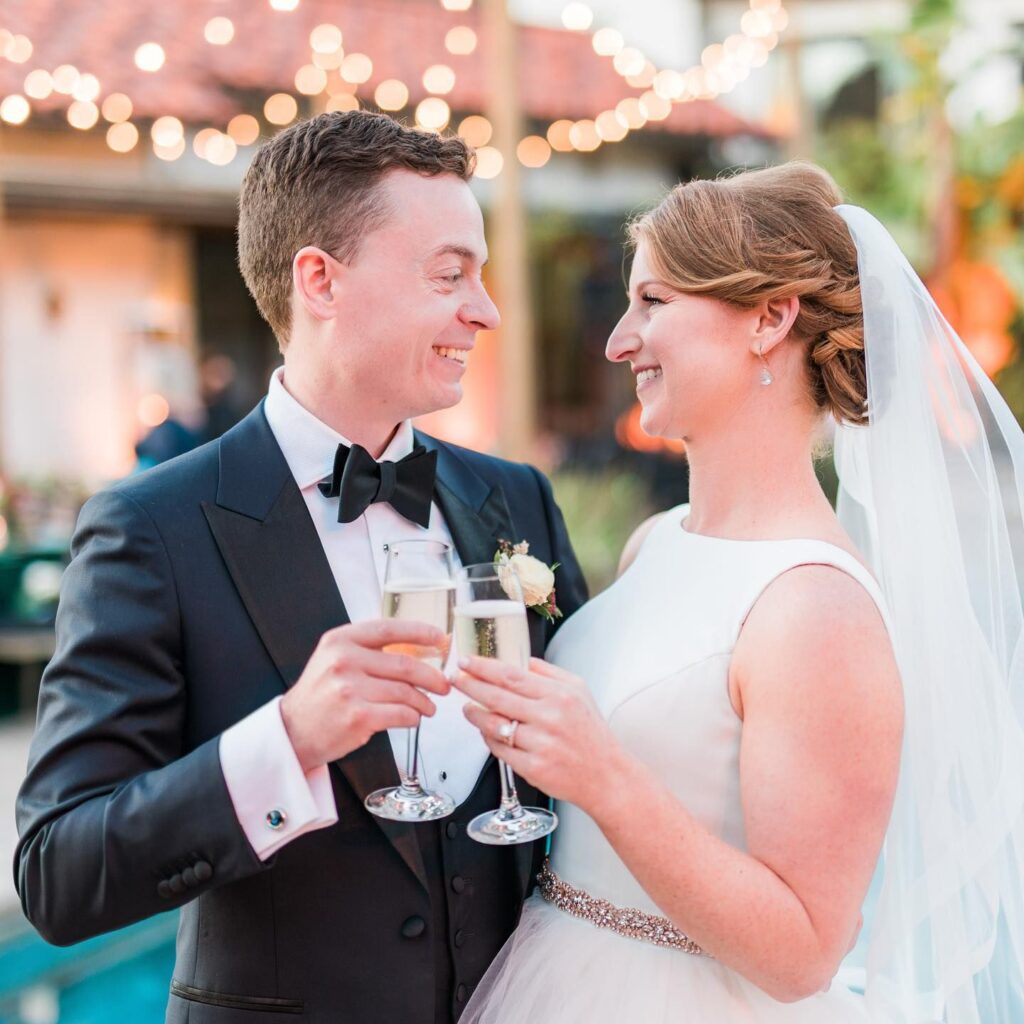 Champagne Toast | Champagne toast vs toast with drink in hand | Wedding toast | wedding speeches | Toasting the bride and groom | Monterey wedding DJs | Carmel wedding DJs | Wedding DJ Blog | Wedding vendors | Wedding ideas