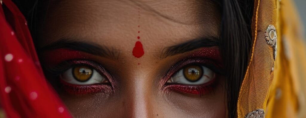 Bindi Indian tradition | Indo-American wedding DJs in Monterey, California