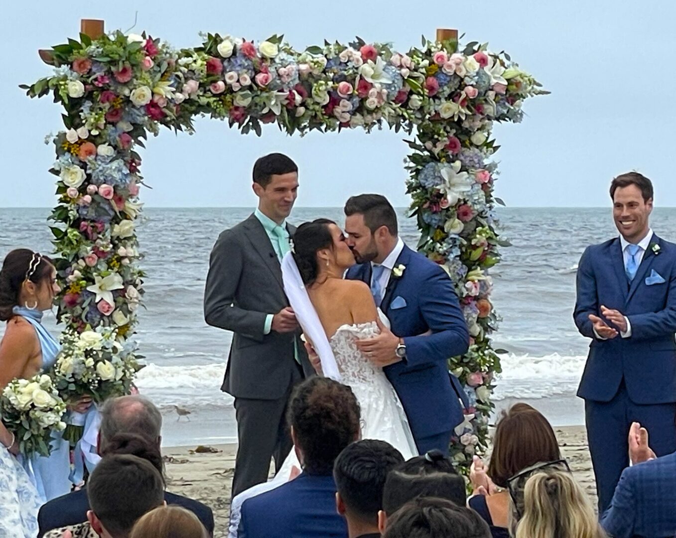 Watsonville wedding DJs | Pajaro Dunes resort | Seascape Beach Resort | Beach wedding specialist | Battery powered sound system | wedding ceremony microphones | wedding ceremony music | Beach weddings | Central Coast wedding DJs | wedding DJs on the Central Coast