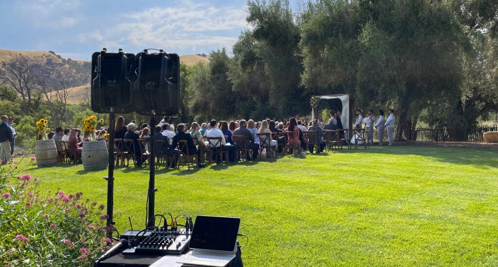 Paicines Ranch weddings | Weddings at The Paicines Ranch | Rustic Barn Wedding | Outdoor wedding ceremony | DJs in Paicines, Ca | Ranch weddings | Country weddings | Barn wedding venues | The Lookout | the Overlook