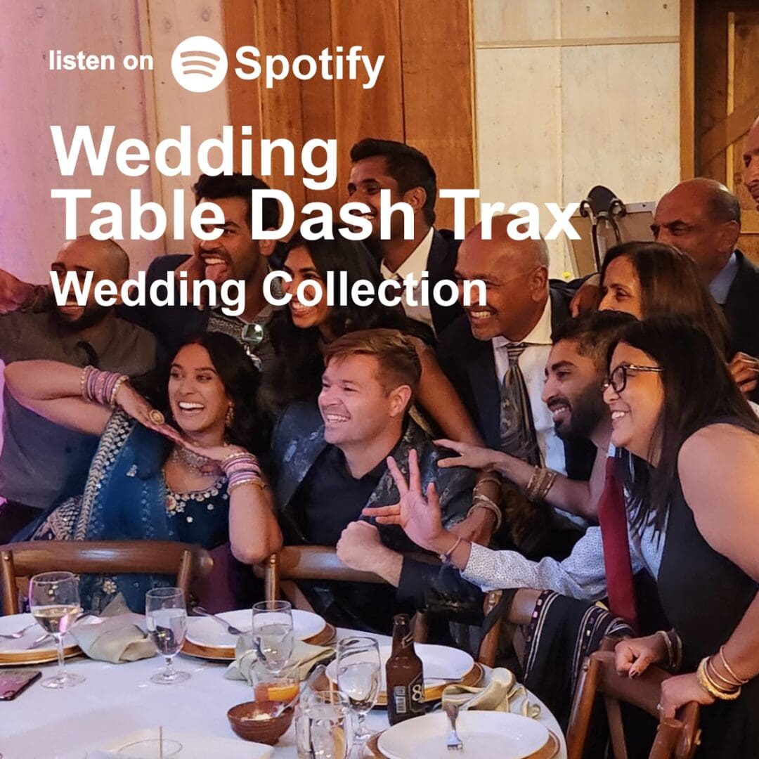 Wedding Table Dash songs, music playlists, Carmel Monterey, Santa Cruz, wedding DJs Spotify link. From the creator of the viral "Wedding Table Dash game", also known as the "Wedding Photo Dash Game", DJ Justin Warwick of DJ Enterprises Mobile Disc Jockey in Monterey, Ca.