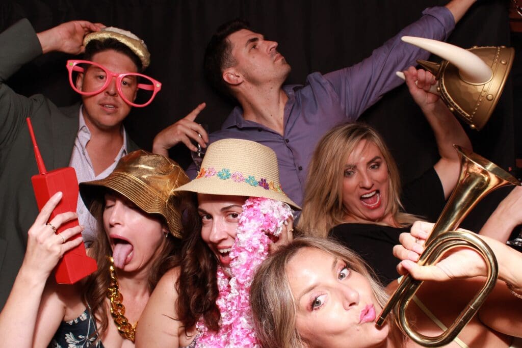 Icebreaker Photo Booth @ Waterfall Lodge and Retreat Backdrop | Santa Cruz Wedding DJ | Ben Lomond wedding DJs | all inclusive wedding DJ and photo booth package at Waterfall Lodge and Retreat, the "Waterfall Package"