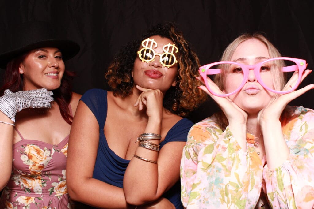 Icebreaker Photo Booth @ Waterfall Lodge and Retreat Backdrop | Santa Cruz Wedding DJ | Ben Lomond wedding DJs | all inclusive wedding DJ and photo booth package at Waterfall Lodge and Retreat, the "Waterfall Package"