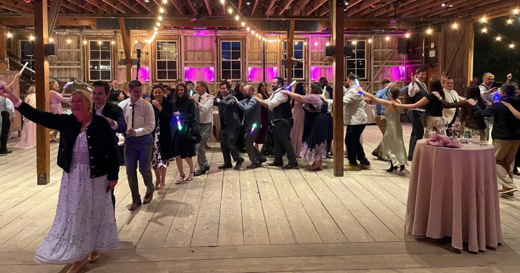 The Barns at Cooper Molera in downtown Monterey, California. Monterey wedding DJ Justin Warwick of DJ Enterprises Mobile Disc Jockey. Rustic Barn Wedding Venue | Monterey wedding venues | wedding DJs in Monterey, CA | The best local wedding DJ in Monterey | destination wedding DJ | the Barns at Cooper Molera wedding DJ | preferred vendors Barns at Cooper Molera