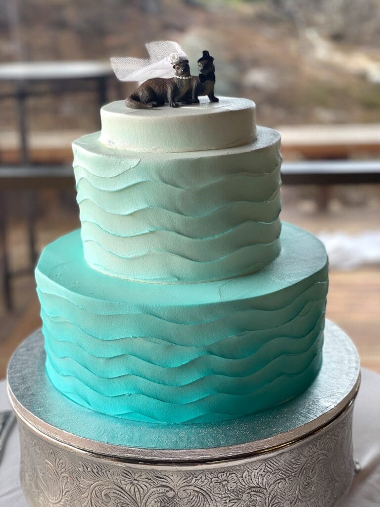 Beach Themed wedding cake