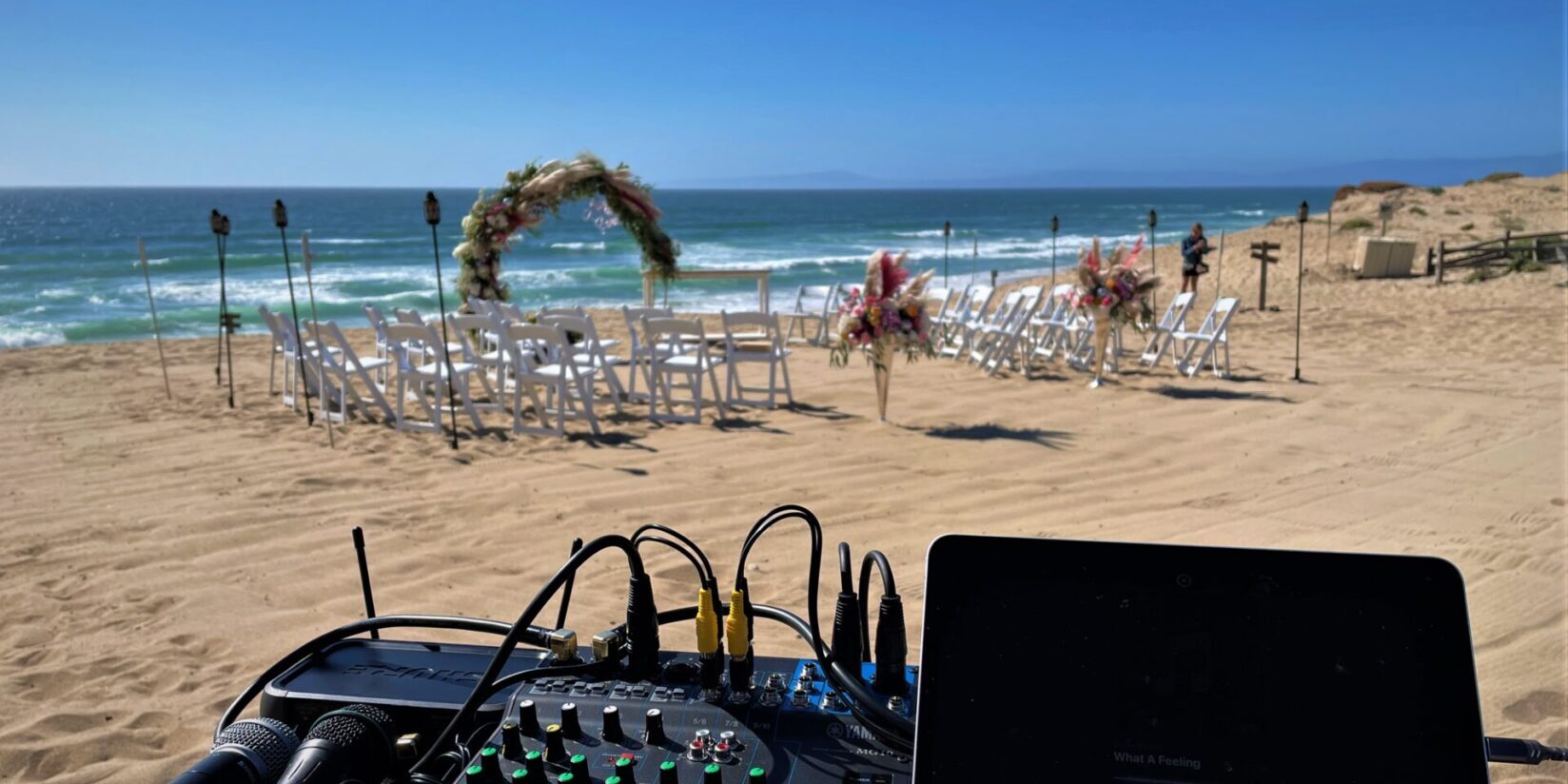 Beach Ceremony and Cocktails at the Sanctuary Beach Resort in Marina